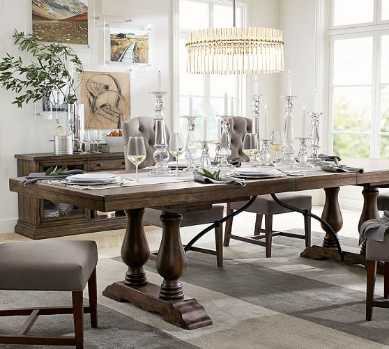 Best ideas about Pottery Barn Dining Table
. Save or Pin Lorraine Extending Dining Table Now.