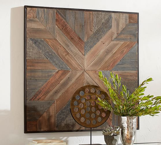 Best ideas about Pottery Barn Wall Art
. Save or Pin Planked Quilt Square Wall Art Now.