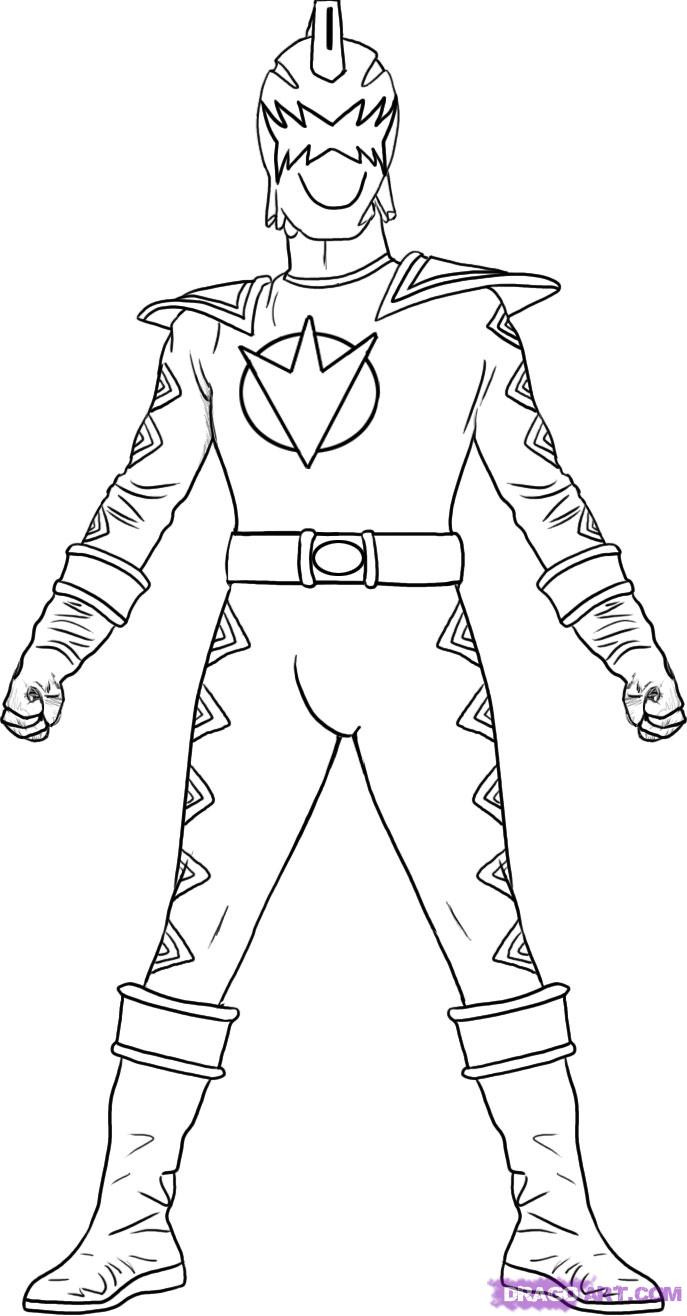 Power Ranger Coloring Book Pages
 Free Printable Power Rangers Coloring Pages For Kids