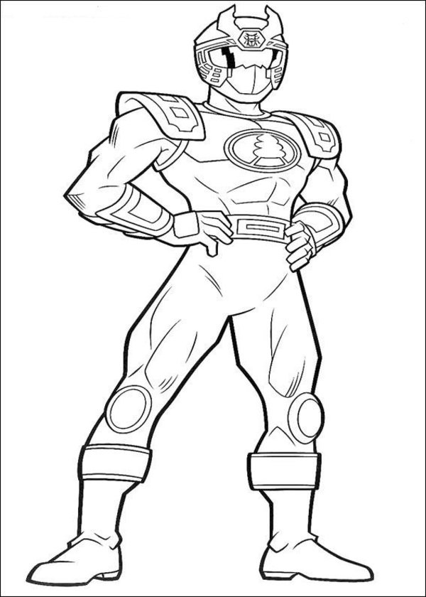 Power Ranger Coloring Book Pages
 Free Printable Power Rangers Coloring Pages For Kids