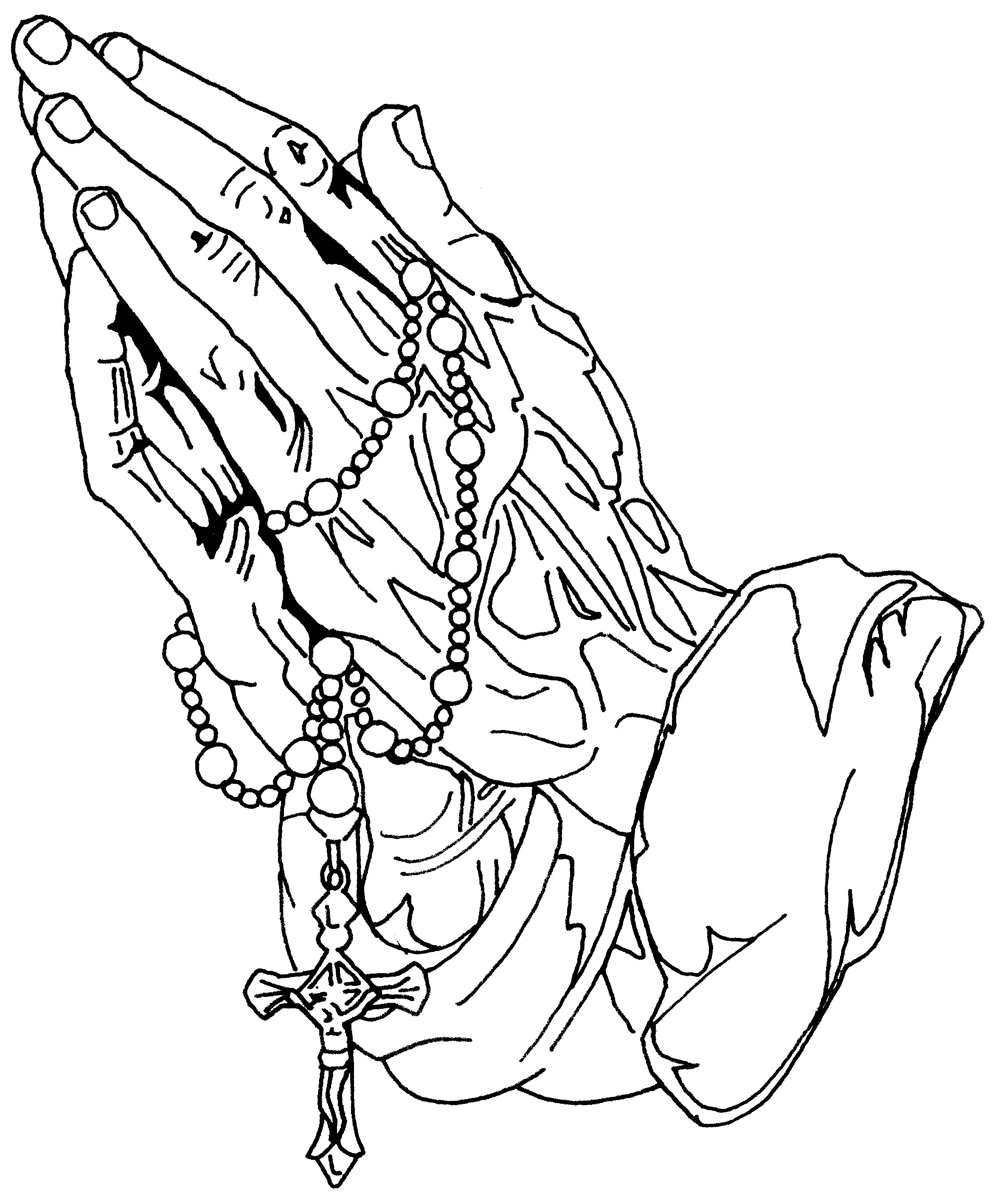 Prayer Hands Coloring Pages
 Praying Hands Tattoos Designs Ideas and Meaning