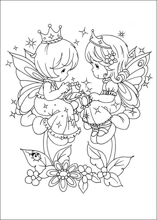 Precious Moments Coloring Book Pages
 Free Printable Precious Moments Coloring Pages For Kids