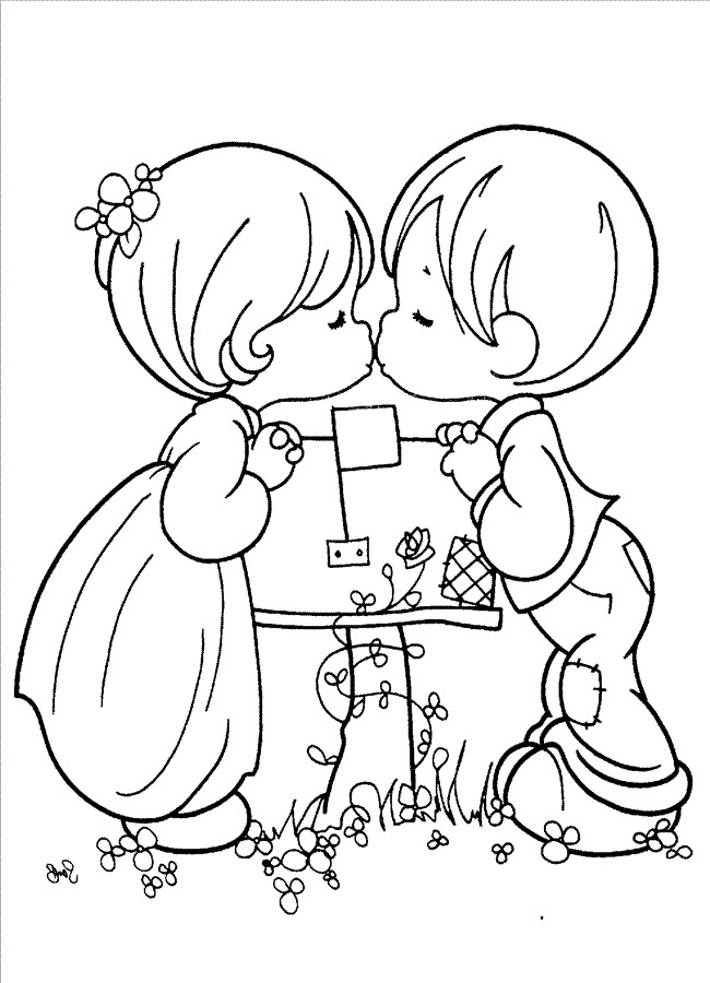 Precious Moments Coloring Book Pages
 Free Printable Precious Moments Coloring Pages For Kids