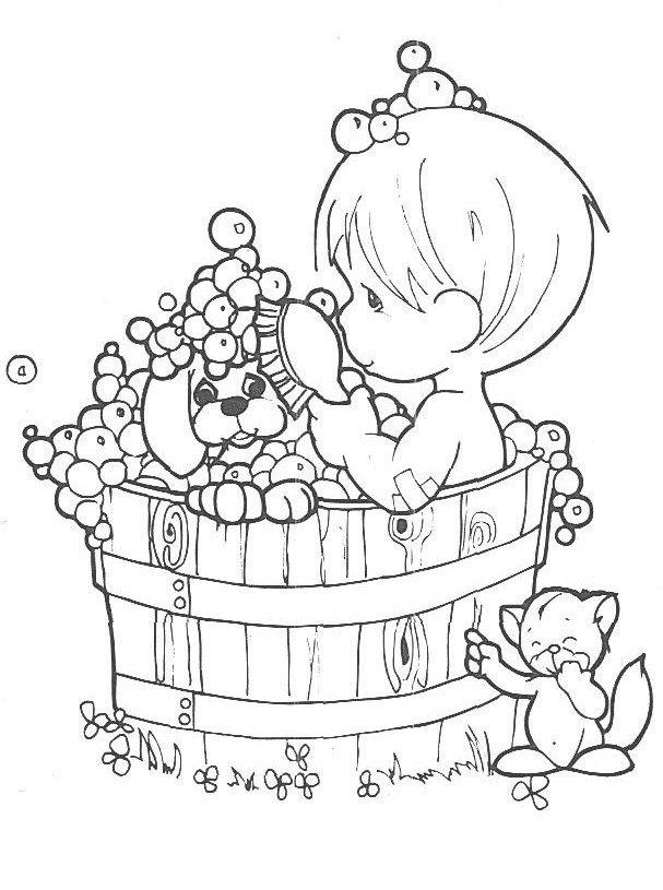 Precious Moments Printable Coloring Sheets
 Free Printable Precious Moments Coloring Pages For Kids