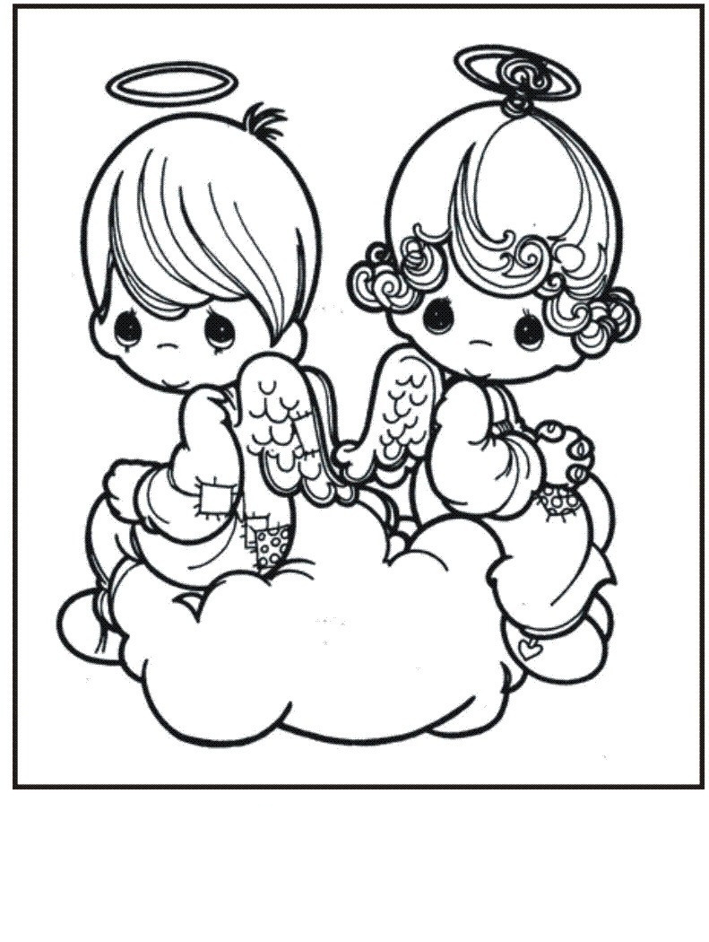 Precious Moments Printable Coloring Sheets
 Free Printable Precious Moments Coloring Pages For Kids