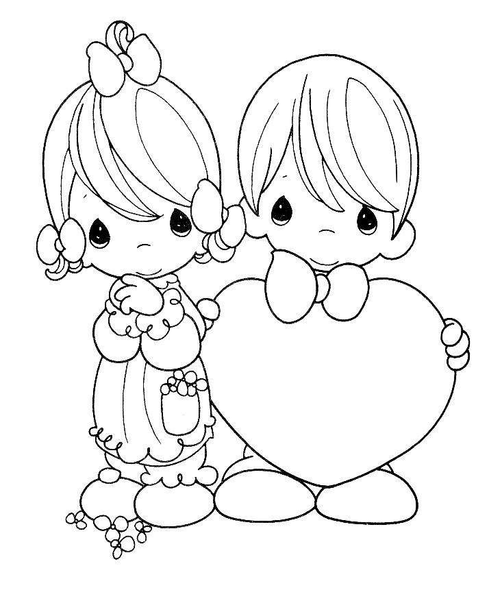 Precious Moments Printable Coloring Sheets
 Free Printable Precious Moments Coloring Pages For Kids