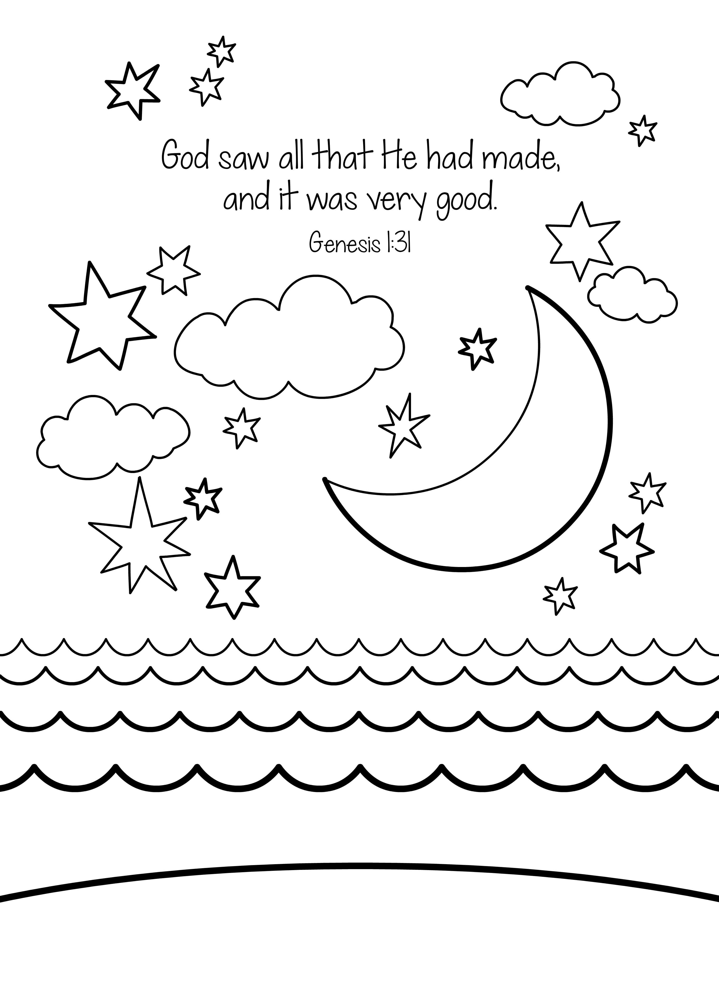 Preschool Bible Coloring Pages
 Free Bible Coloring Page Creation