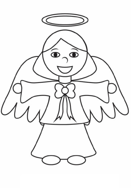 Preschool Coloring Sheets For Angels
 Angel Coloring Pages Download