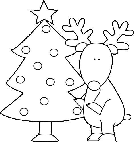 Preschool Coloring Sheets For Christmas
 Christmas Tree Coloring Page