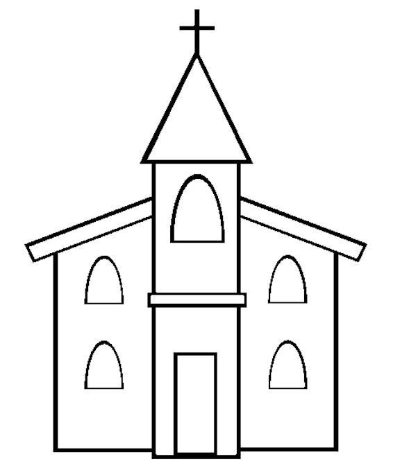 Best ideas about Preschool Coloring Sheets For Church
. Save or Pin Church Coloring Page Now.