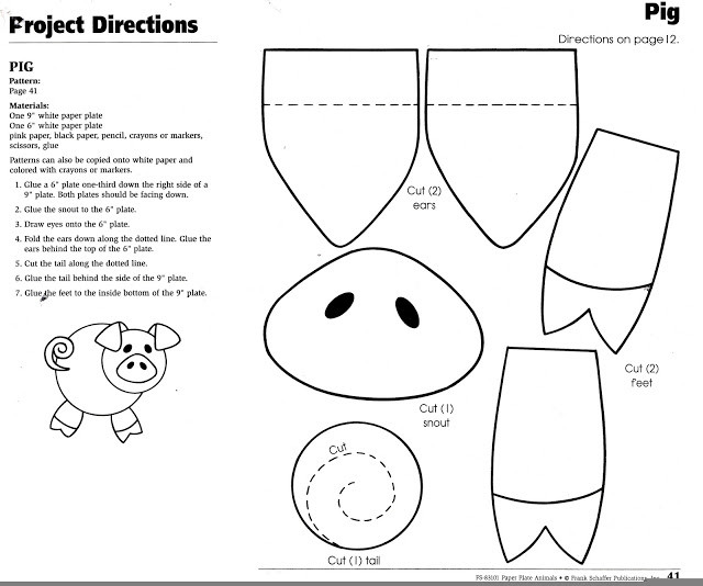 Preschool Coloring Sheets For The 3 Little Pigs Paper Plate Pig
 16 Best of Three Little Pigs Preschool Worksheet