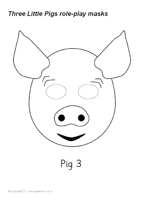 Preschool Coloring Sheets For The 3 Little Pigs Wolf Mask
 wolf mask printable – halftrainingfo