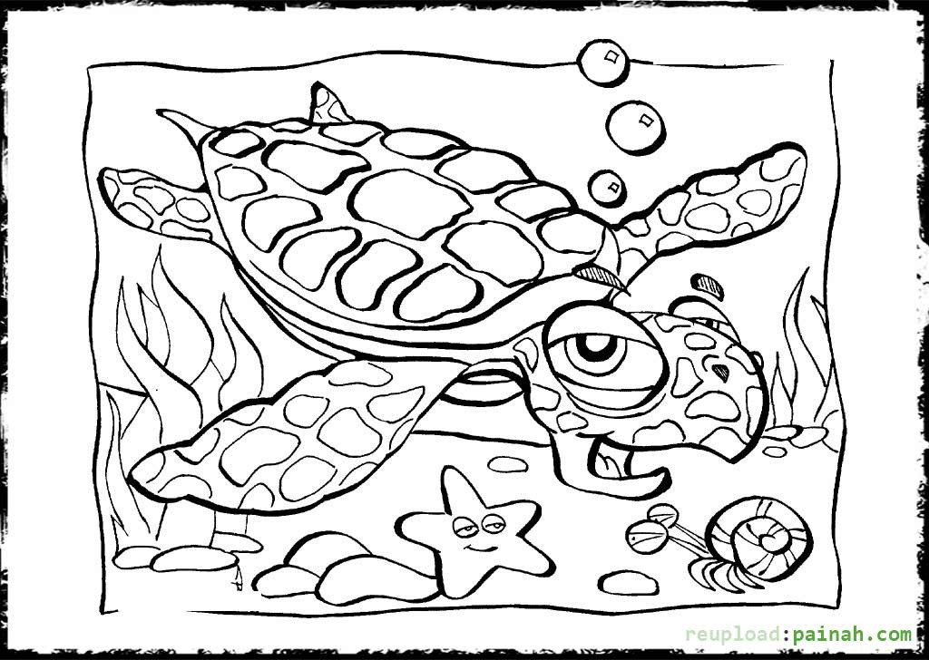 Preschool Coloring Sheets Ocean
 Ocean Coloring Pages Free Printable