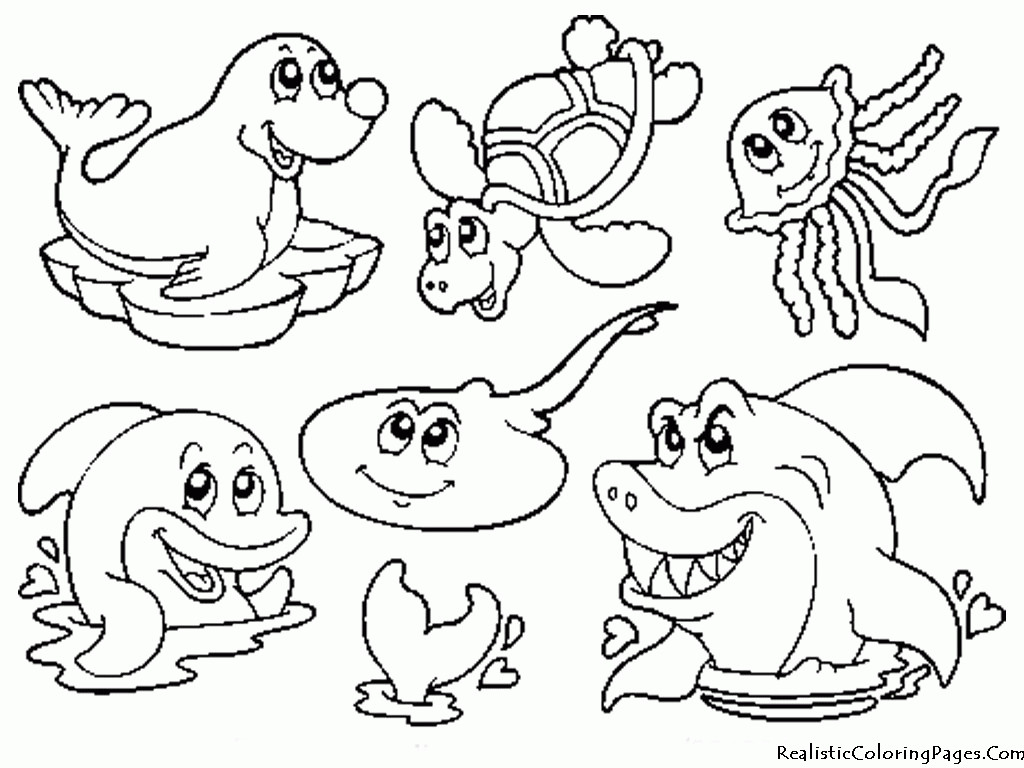 Preschool Coloring Sheets Ocean
 Ocean Coloring Pages For Preschool Coloring Home