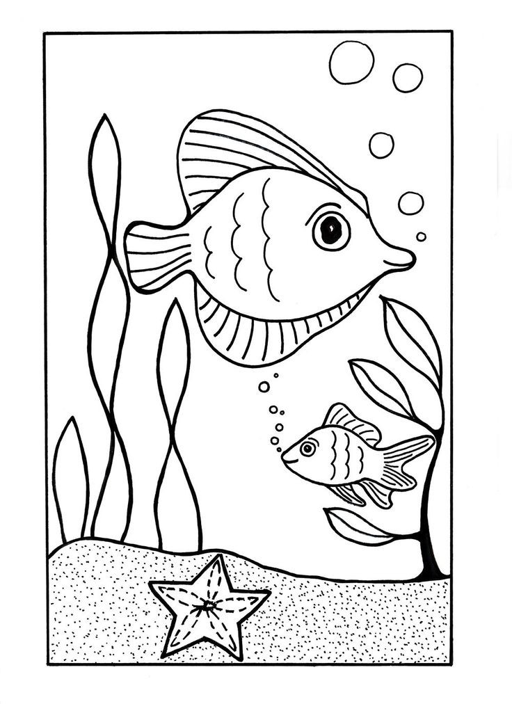 Preschool Coloring Sheets Ocean
 Free Preschool Ocean Coloring Pages