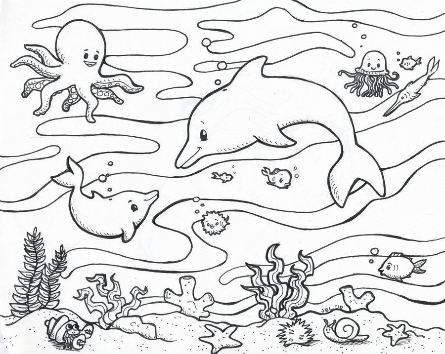 Preschool Coloring Sheets Ocean
 Preschool Ocean Coloring Pages AZ Coloring Pages