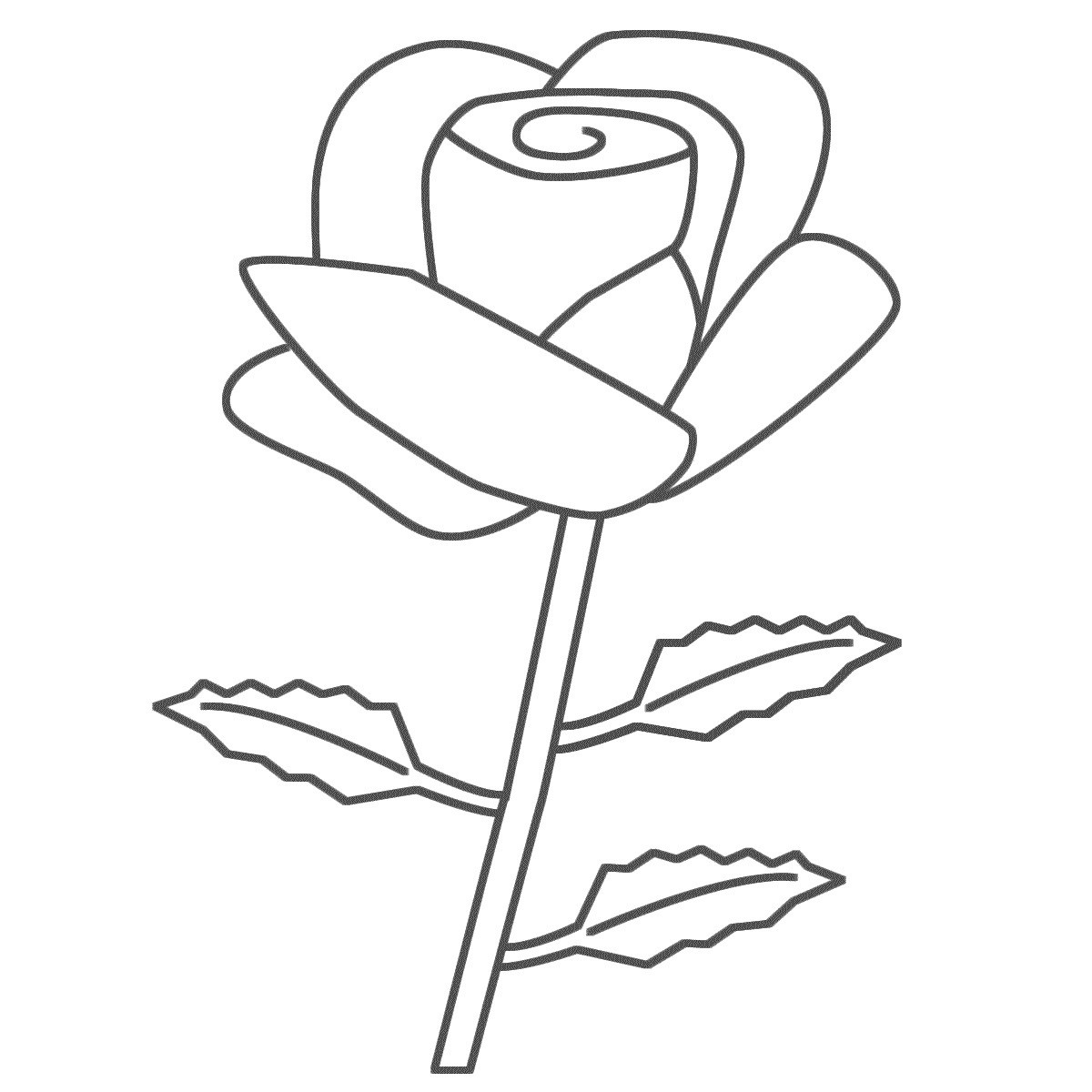 Preschool Coloring Sheets Roses
 Free Printable Roses Coloring Pages For Kids