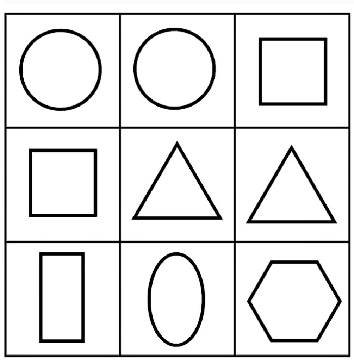 Preschool Coloring Sheets Shapes
 Geometric Coloring Pages