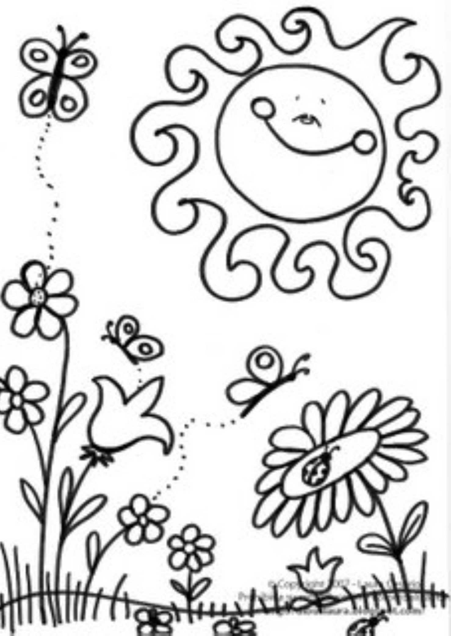 Preschool Coloring Sheets Spring
 Good Free Preschool Coloring Pages Spring Free Coloring