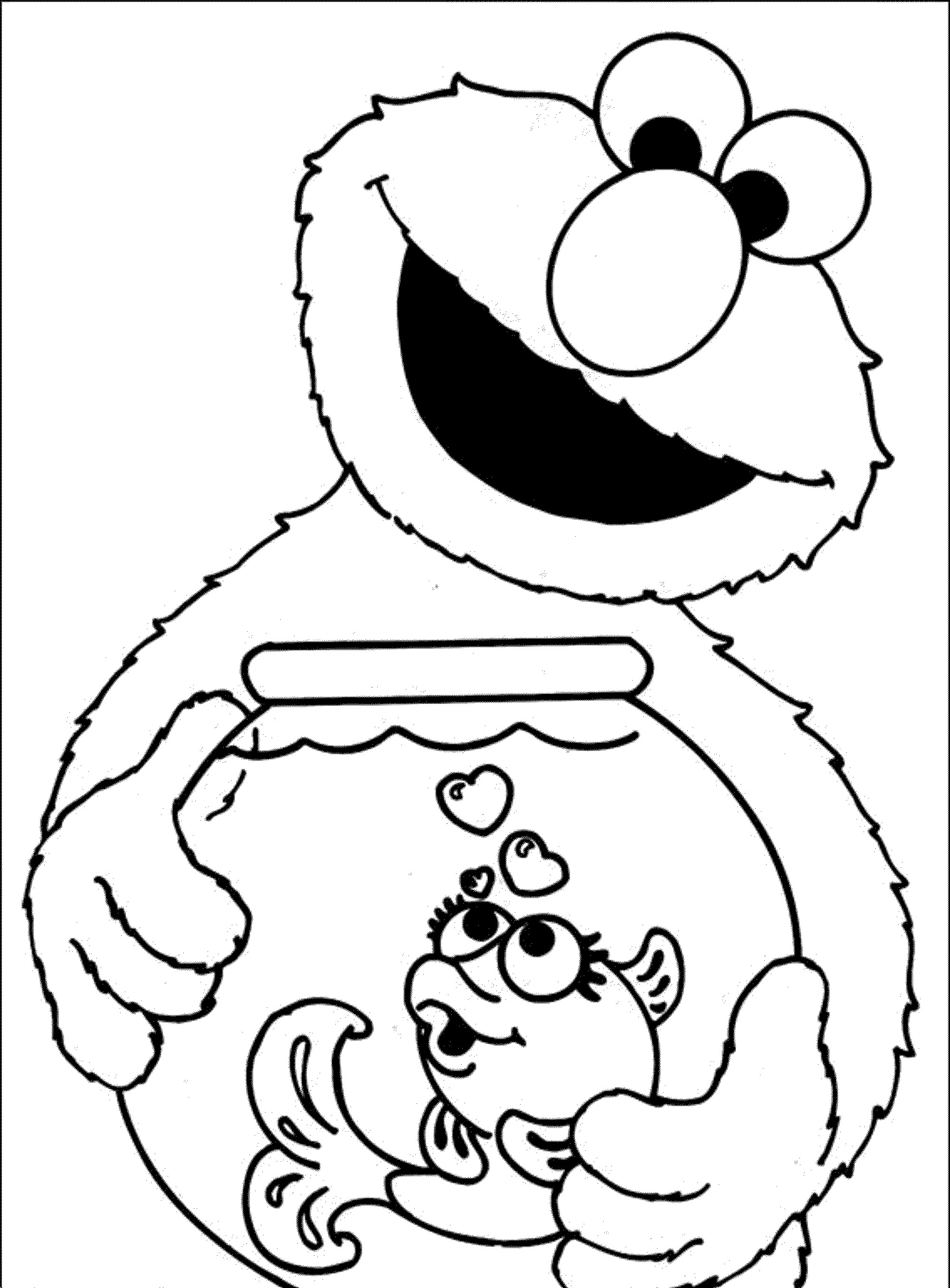 Prinatable Coloring Pages
 Elmo Coloring Pages Printable Free Coloring Home