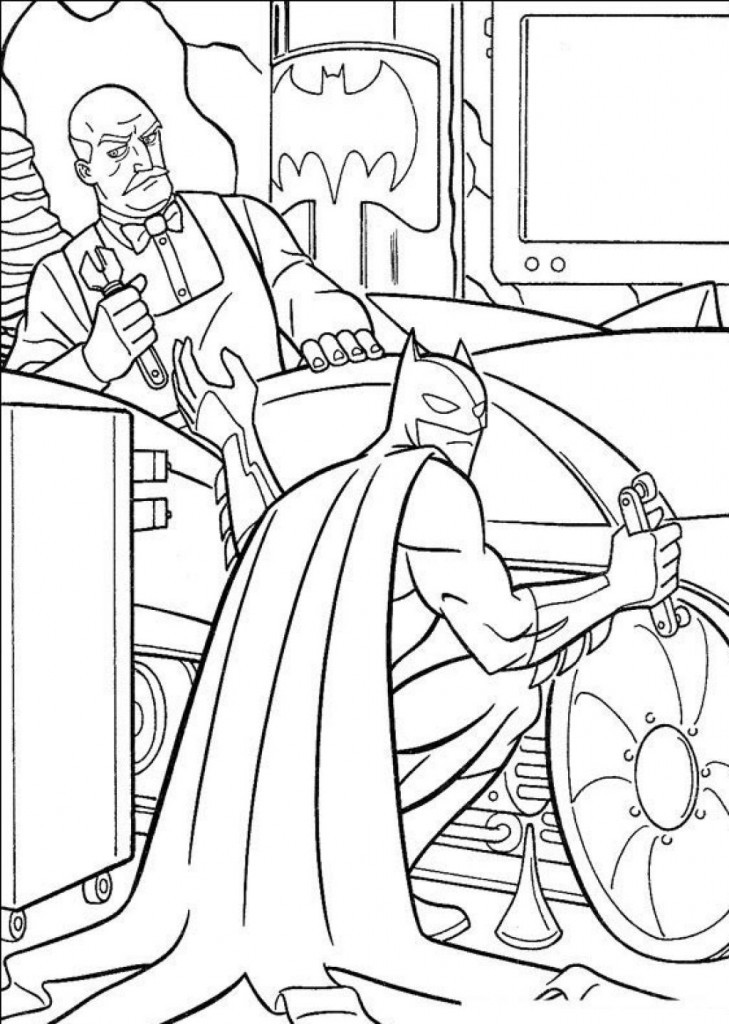 Prinatable Coloring Pages
 Free Printable Batman Coloring Pages For Kids