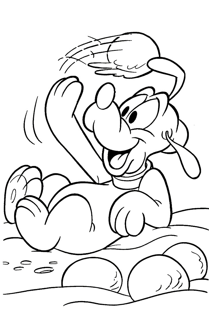 Prinatable Coloring Pages
 Free Printable Pluto Coloring Pages For Kids
