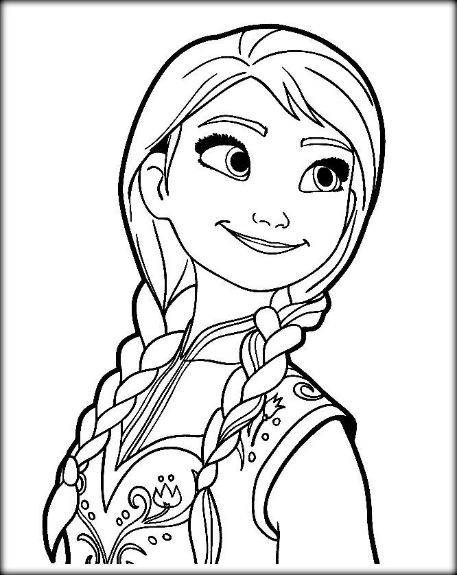 Princess Anna Coloring Pages
 Disney Frozen Coloring Pages Elsa Let It Go Color Zini