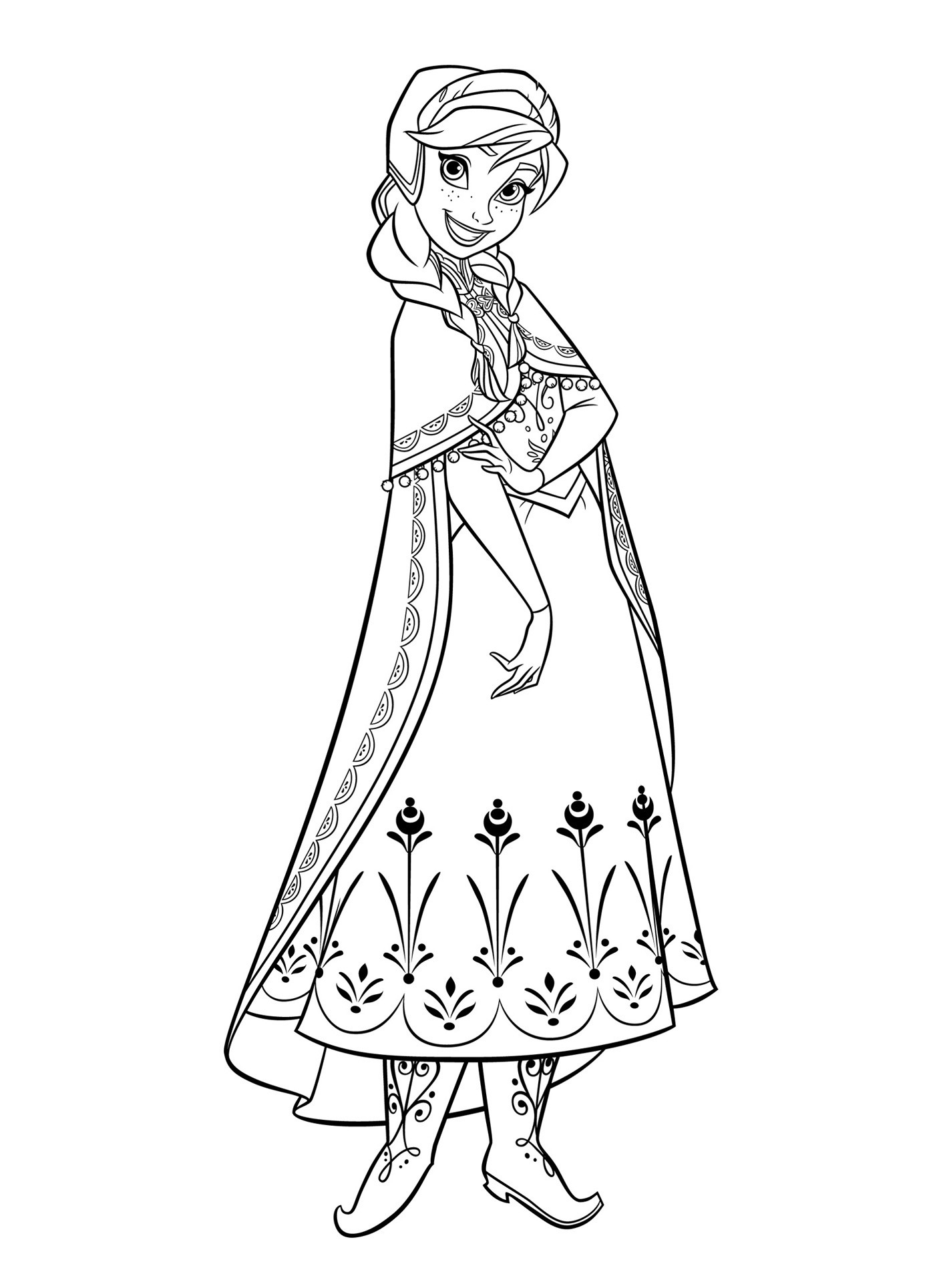 Princess Anna Coloring Pages
 princess anna coloring pages Download