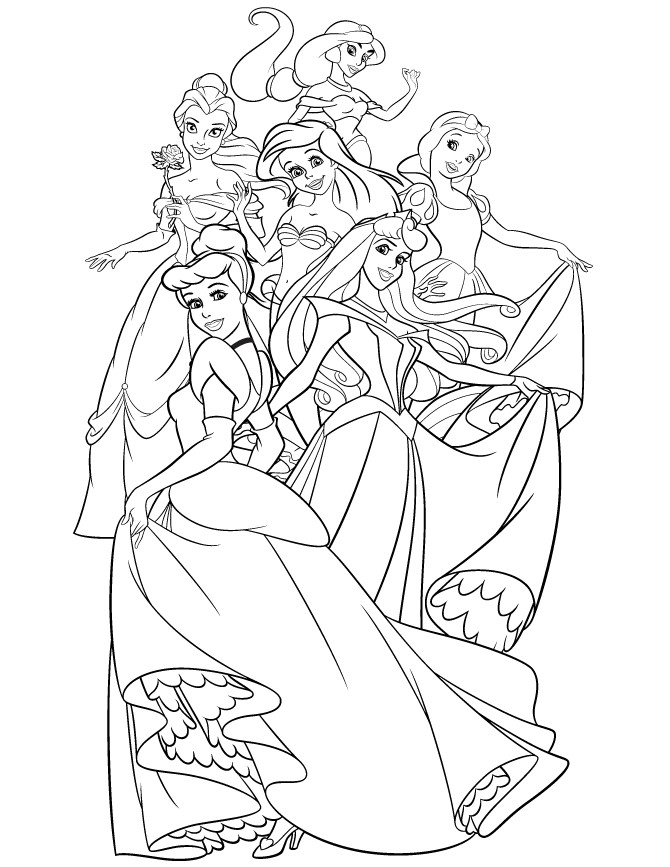 Princess Coloring Book
 Princess Coloring Pages Best Coloring Pages For Kids