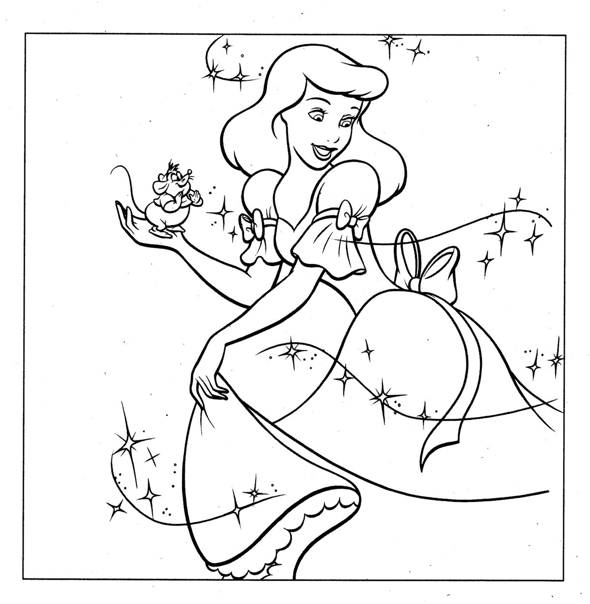 Princess Coloring Pages To Print
 Free Printable Disney Princess Coloring Pages For Kids