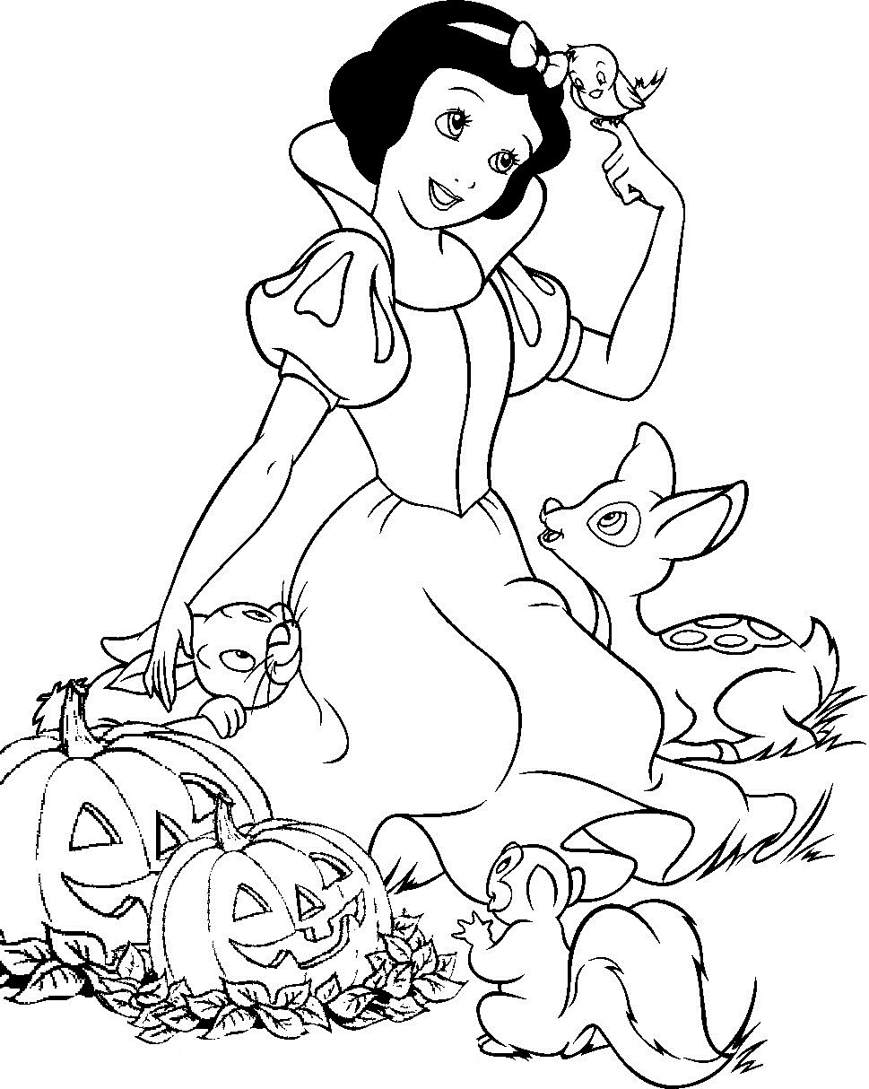 Princess Coloring Pages To Print
 Free Printable Disney Princess Coloring Pages For Kids