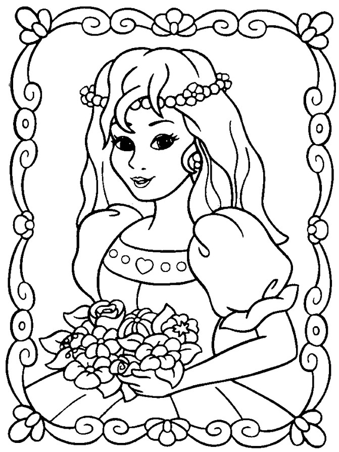 Princess Coloring Pages To Print
 Princess Coloring Pages Best Coloring Pages For Kids