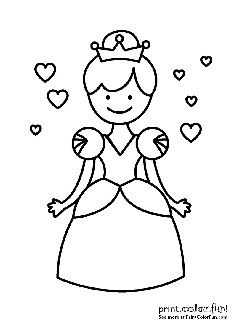 Princess Crown Coloring Pages
 Crowns To Print Coloring Pages Disney Princesses Crowns