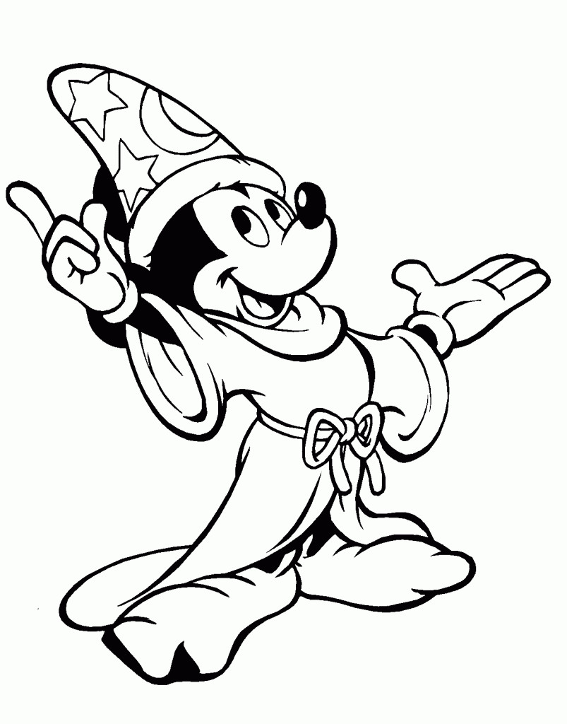 Print Out Coloring Book Pages
 Free Printable Mickey Mouse Coloring Pages For Kids