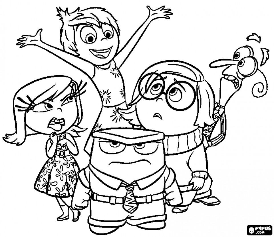 Print Out Coloring Book Pages
 Get This Free Inside Out Coloring Pages Disney Printable