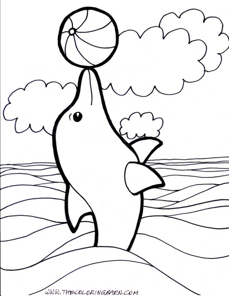 Print Out Coloring Book Pages
 Get This Dolphin Coloring Pages to Print Out 3174