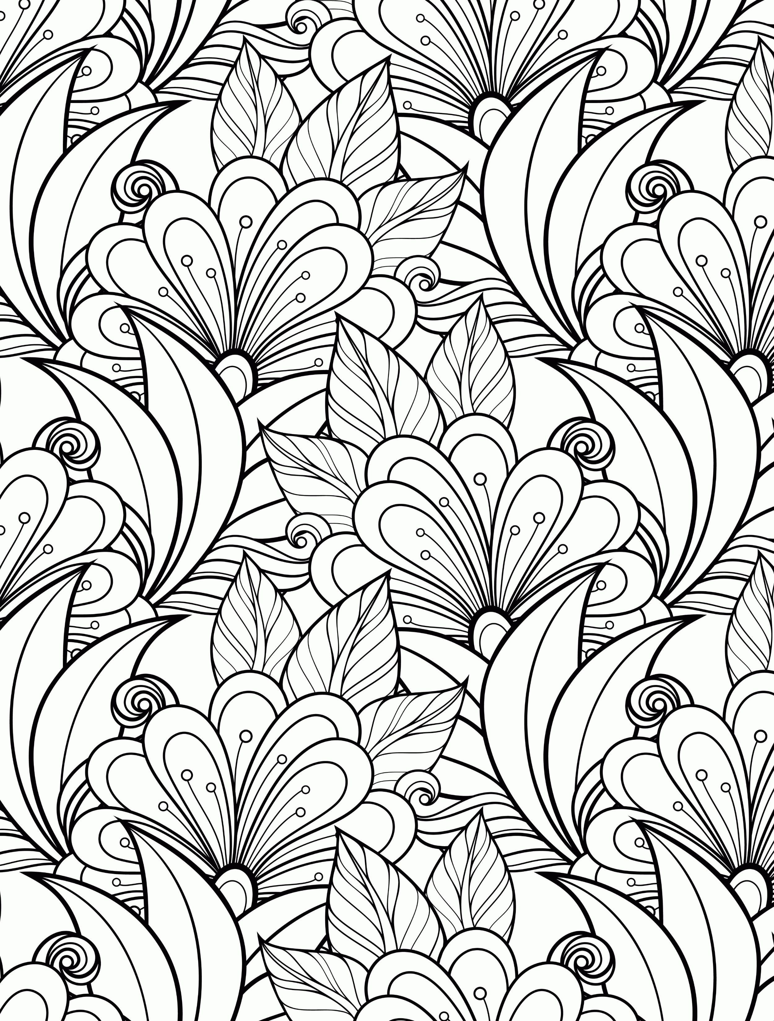 Printable Adult Coloring Books
 Download Free Printable Coloring Pages For Adults