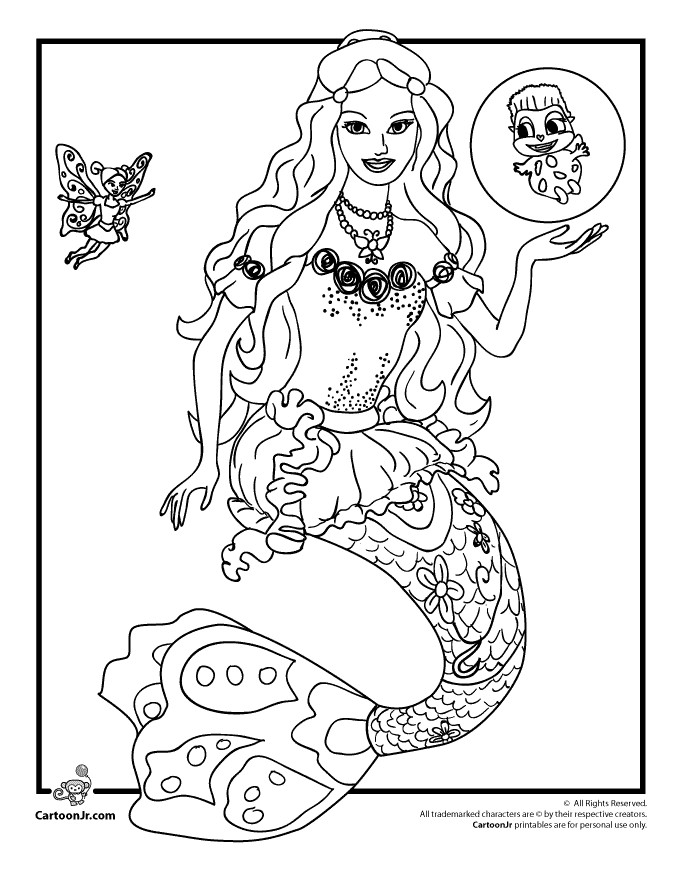 Printable Barbie Doll Coloring Sheets For Boys
 Barbie Coloring Pages Dr Odd