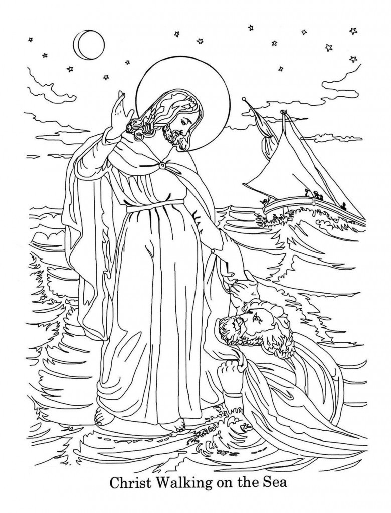 Printable Bible Coloring Pages
 Free Printable Bible Coloring Pages For Kids
