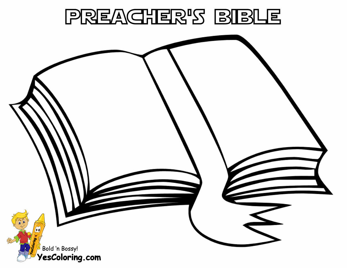 Printable Bible Coloring Pages
 Fight Faith Bible Coloring Jesus Free
