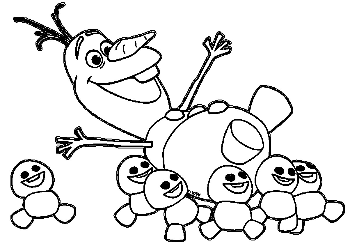 Printable Coloring Book For Kids Download
 Frozens Olaf Coloring Pages Best Coloring Pages For Kids