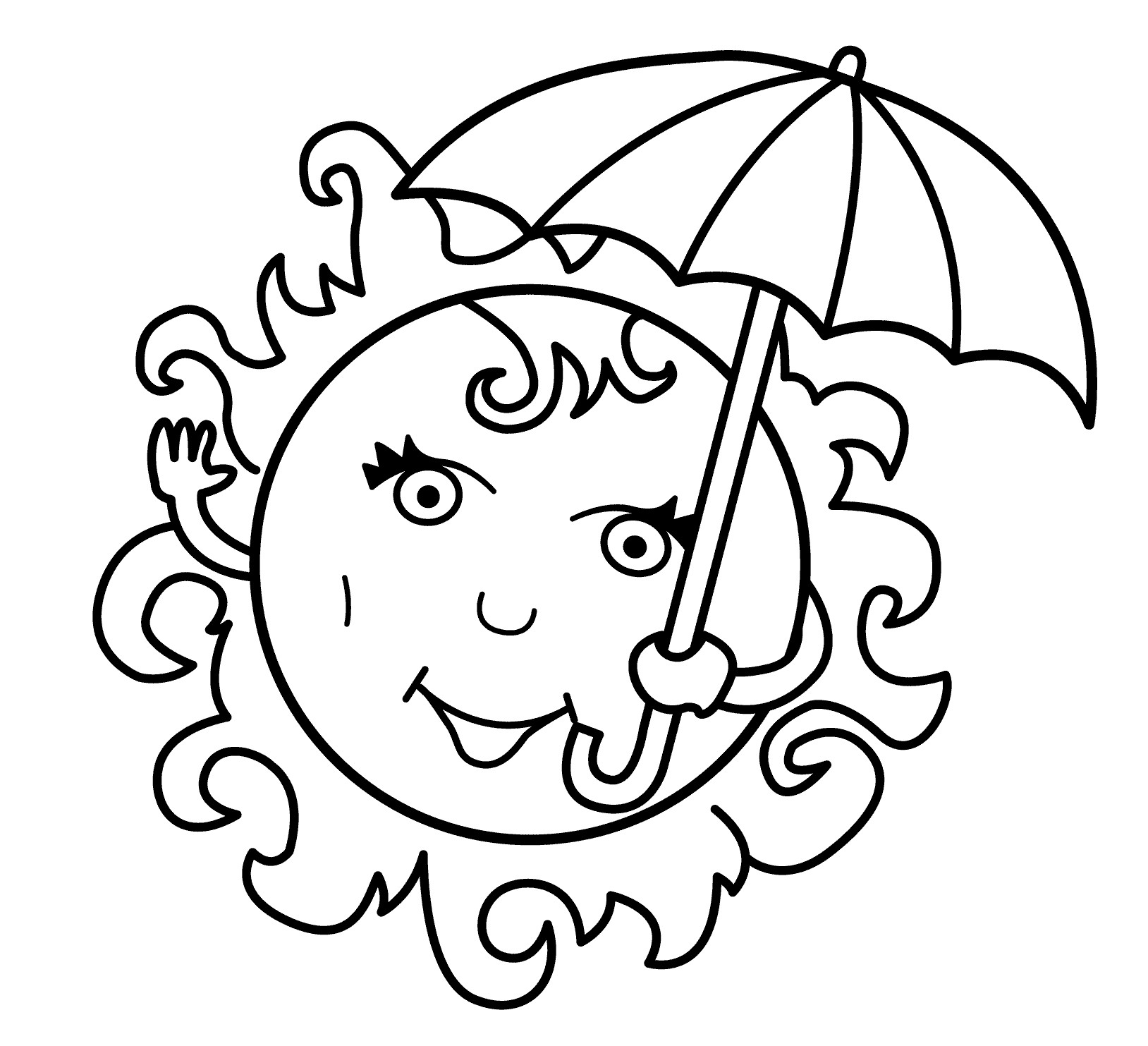 Printable Coloring Book For Kids Download
 Download Free Printable Summer Coloring Pages for Kids