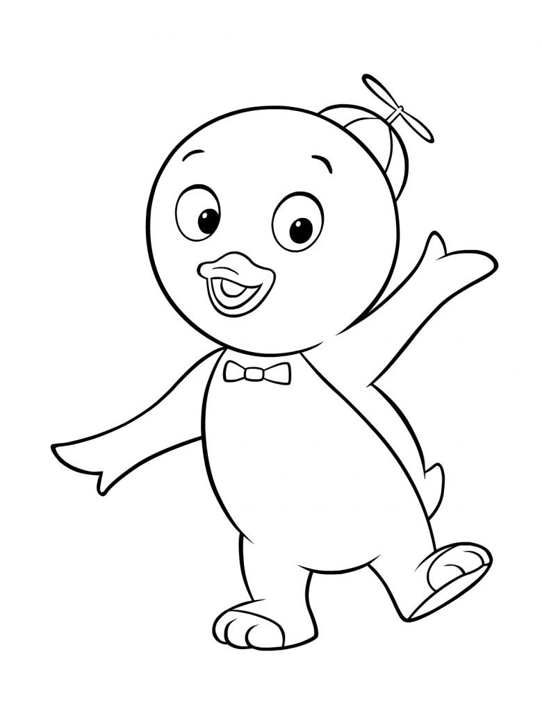 Printable Coloring Books
 Free Printable Backyardigans Coloring Pages For Kids