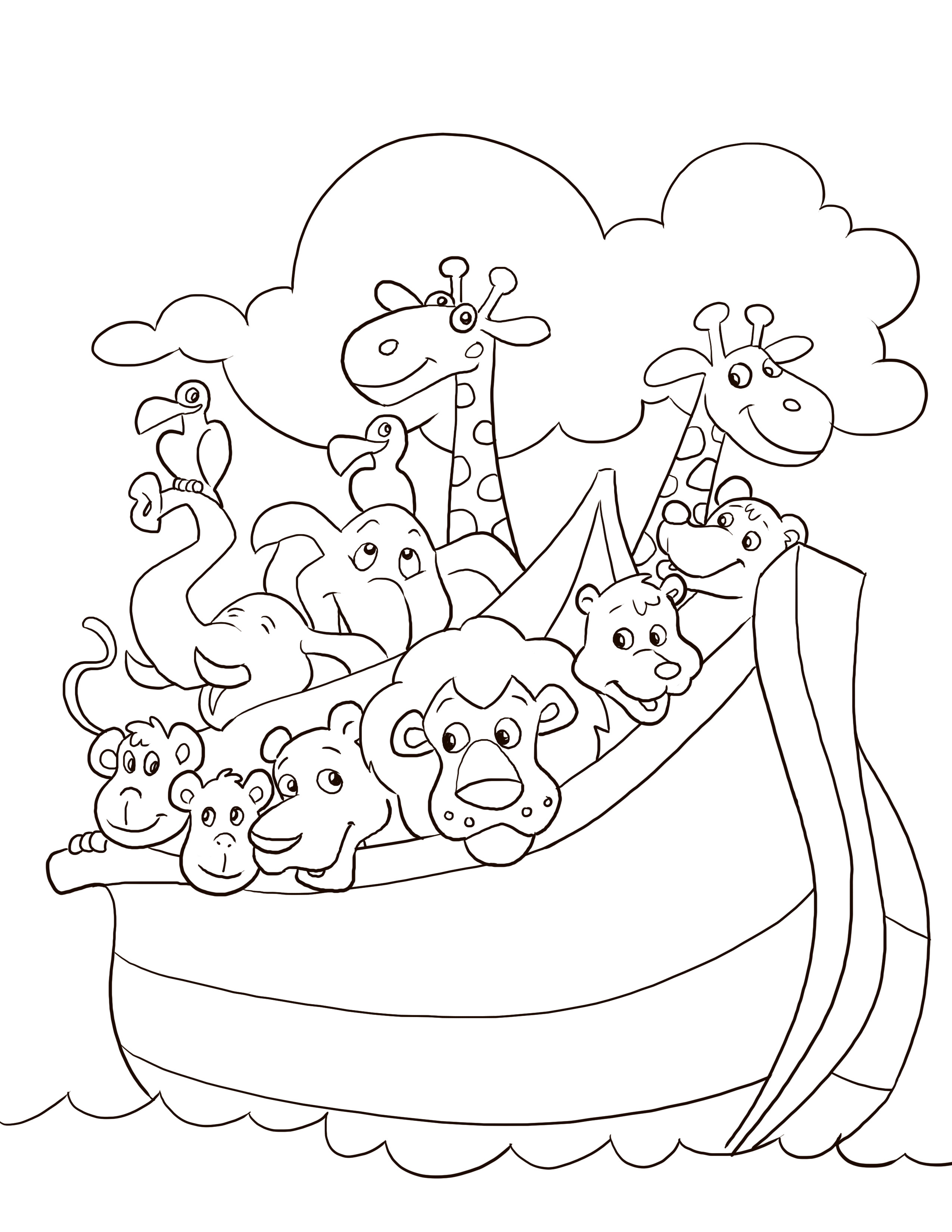 Printable Coloring Pages Bible
 Free Coloring Pages For Kids To Print Bible The Color Panda