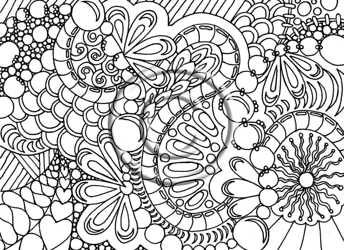 Printable Coloring Pages For Elderly
 Free Coloring Pages For Adults Printable Detailed Image 23