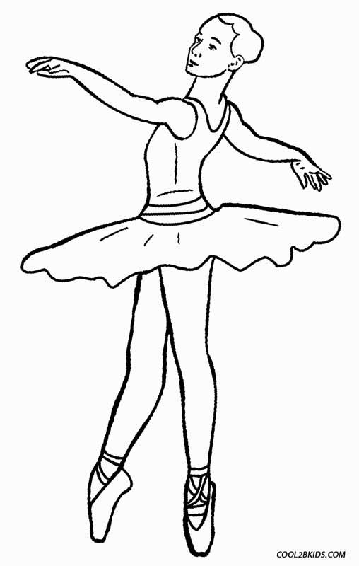 Printable Coloring Pages For Girls Dance
 Printable Ballet Coloring Pages For Kids