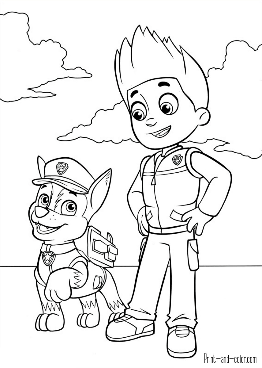Best ideas about Printable Coloring Pages For Girls Paw Patrol
. Save or Pin Paw Patrol coloring pages Now.