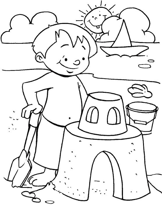 Printable Coloring Pages For Girls Summer Vacation
 Summer Coloring Pages 2019 Dr Odd