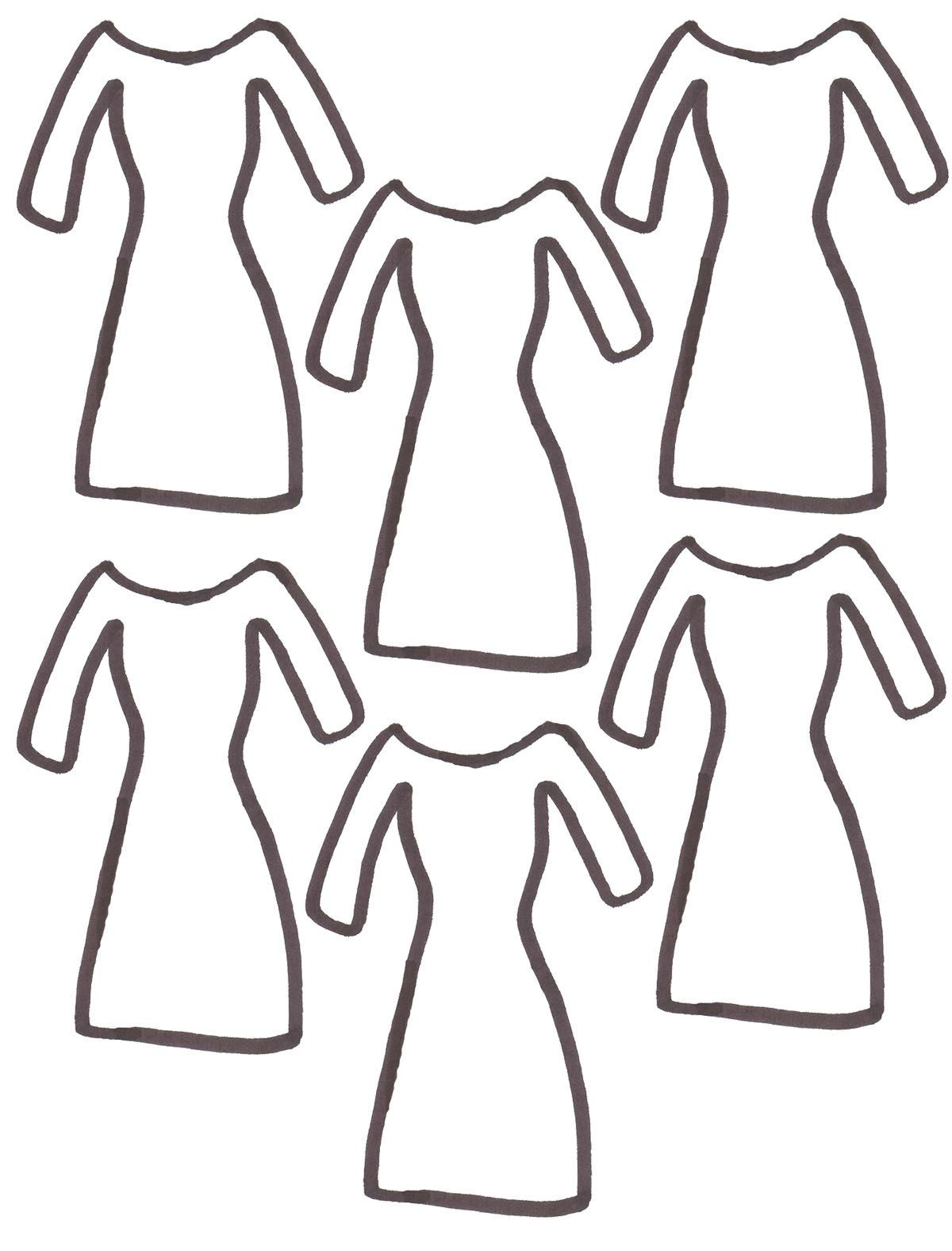Printable Coloring Pages For Girls With Shirts
 Fashion Clothes Coloring Pages Coloring Home