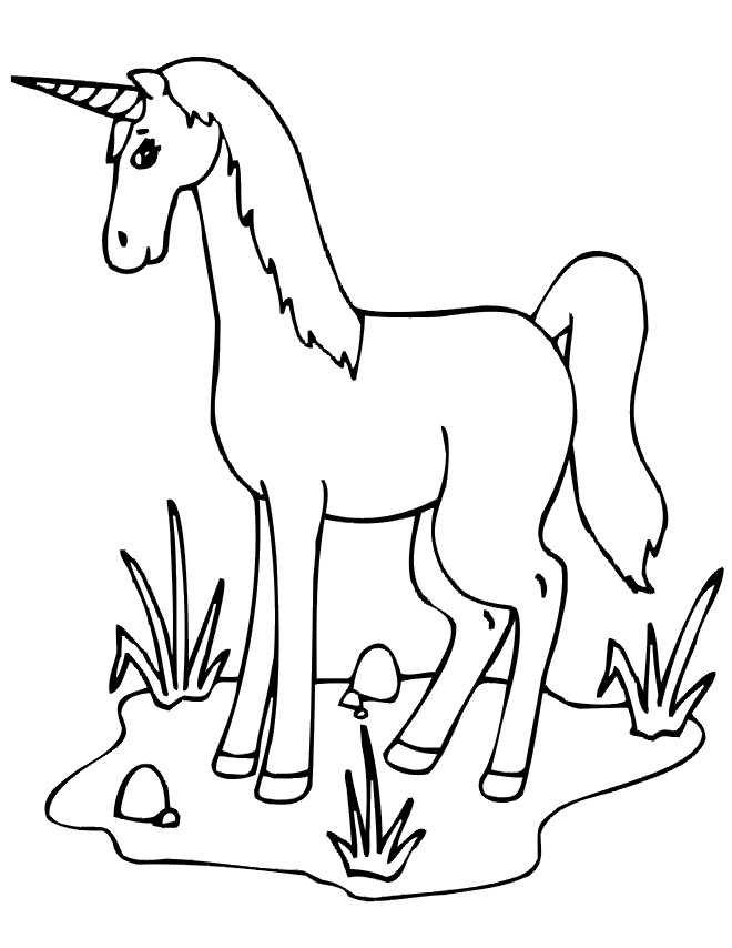 Printable Coloring Pages For Kids Unicorn
 Free Printable Unicorn Coloring Pages For Kids